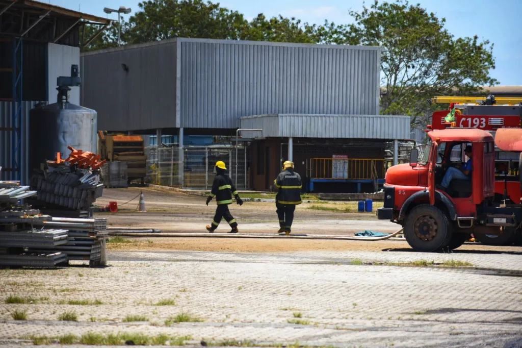 Incêndio na Cacau Show em Linhares
