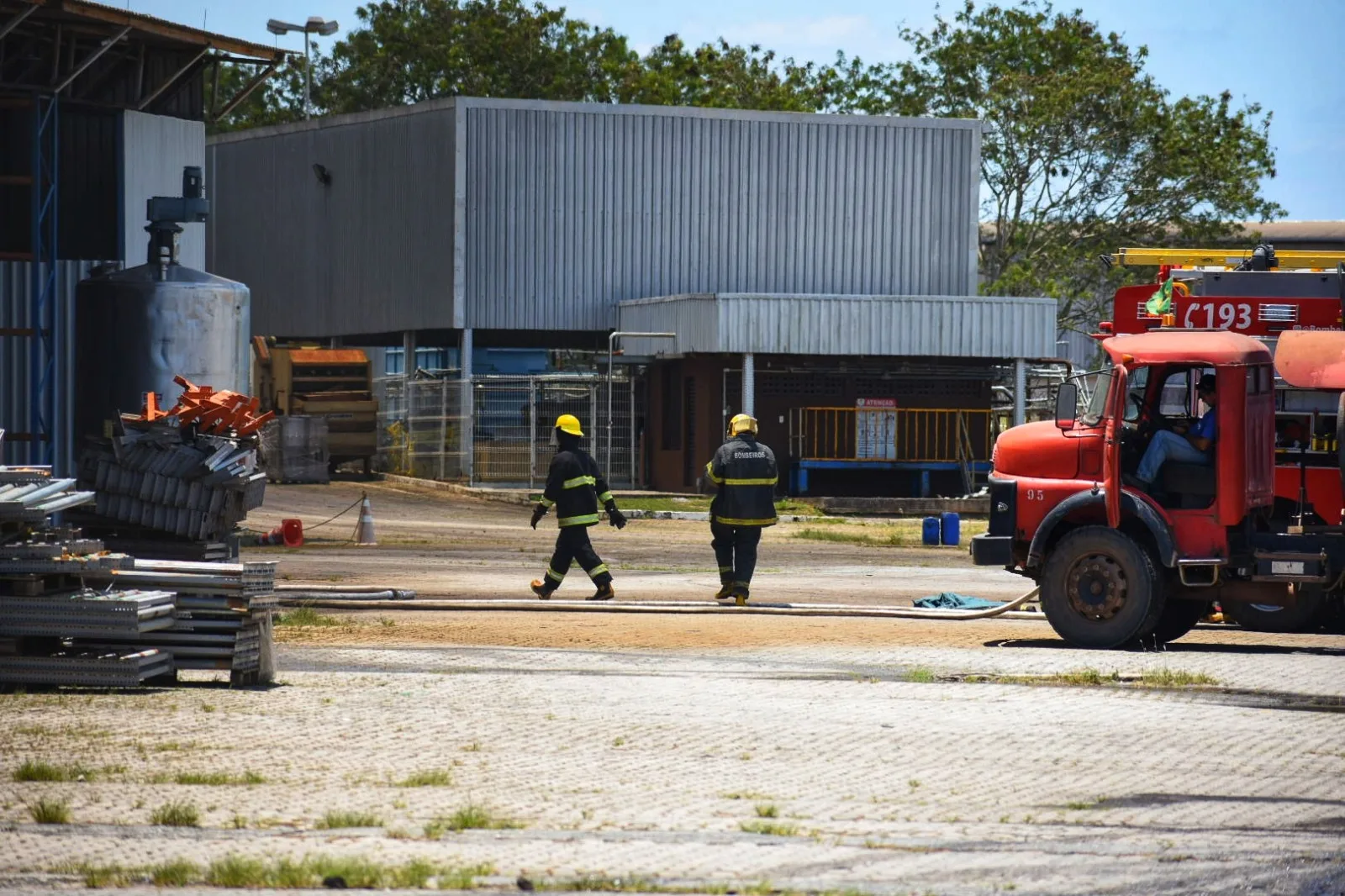 Incêndio na Cacau Show em Linhares