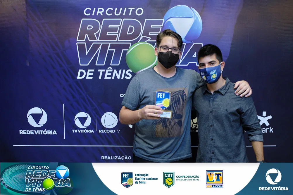 Premiação Circuito TV Vitória de Tênis