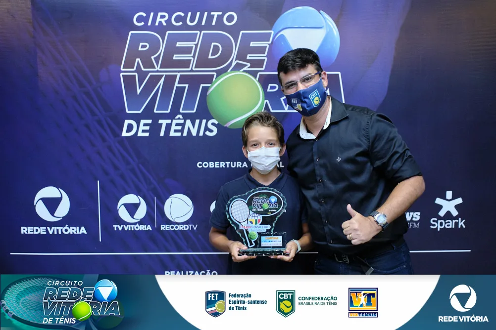Premiação Circuito TV Vitória de Tênis