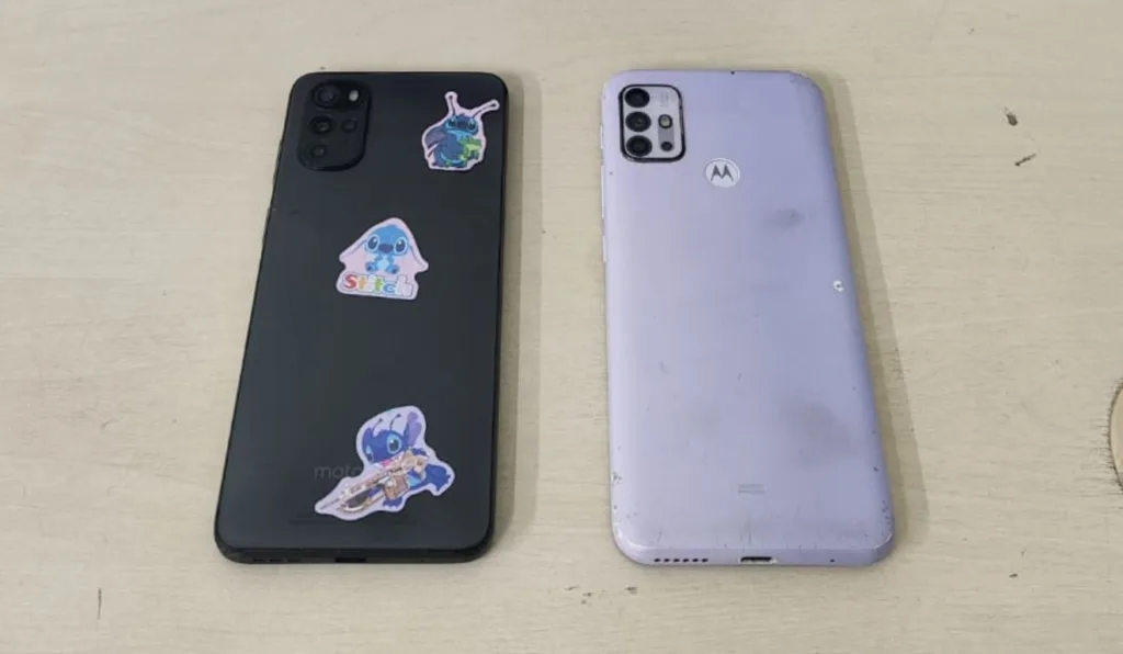 Dois celulares foram recuperados pela Guarda. Foto: Guarda Municipal de Vitória