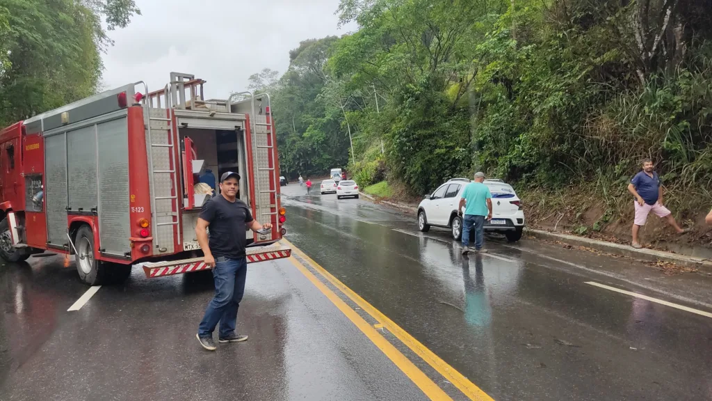 Acidente é registrado na BR-262