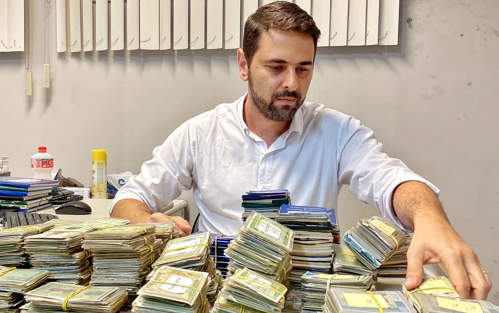 Documentos perdidos na casa do cidadão