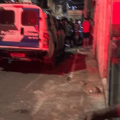 Motociclista atropela crianças em Vitória (Foto/reprodução: TV Vitória)