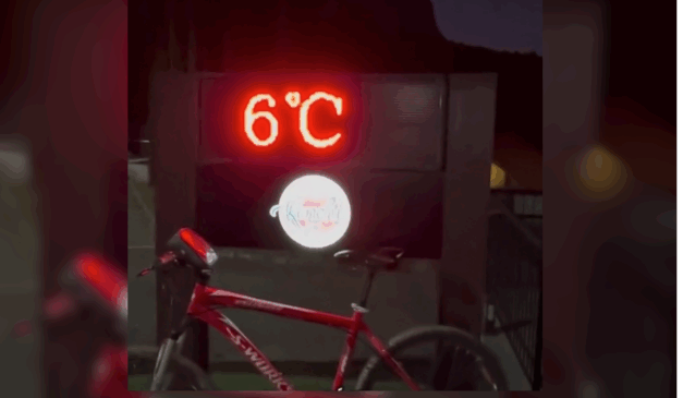 Frio de 6º graus em Domingos Martins (Foto/reprodução TV Vitória.