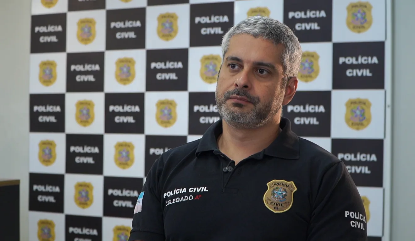 Brenno Andrade, delegado titular da Delegacia de Crimes Cibernéticos do Espírito Santo