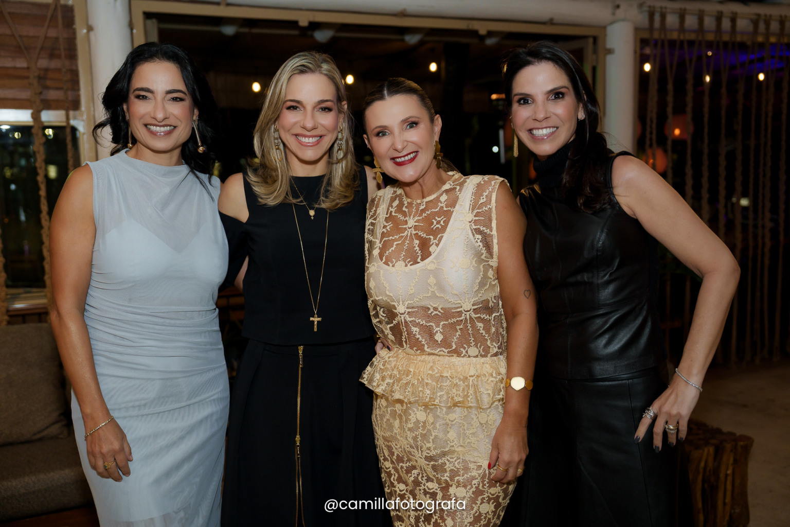Samia Sassine, Aline Eisenlohr e Vanessa Menin