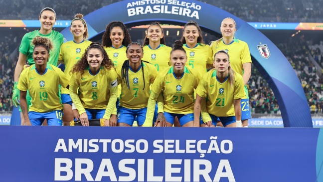 Seleção Brasileira feminina de futebol.