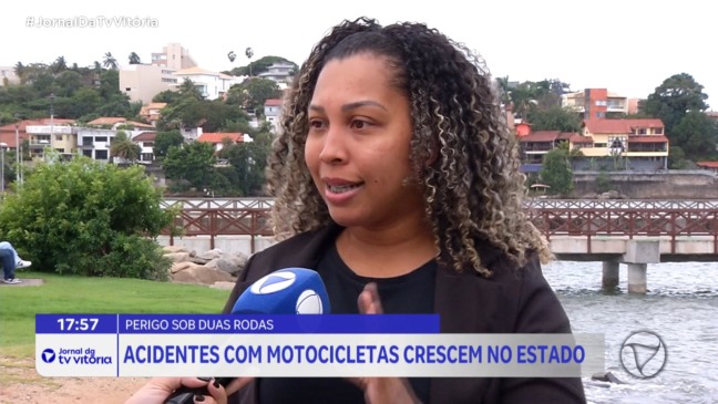Acidentes com motos aumentam nas rodovias federais do ES