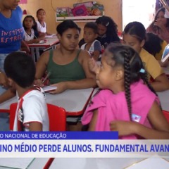 Ensino fundamental tem melhora no Estado, mas ensino médio regride