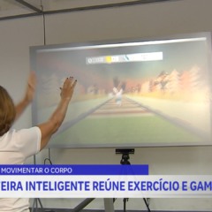 Esteira inteligente estimula exercícios e saúde de idosos