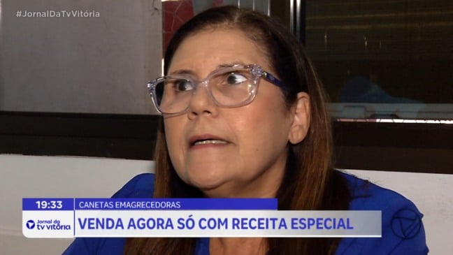 Venda de caneta emagrecedora só com receita médica