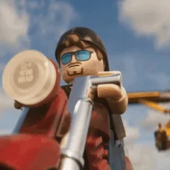 ecriação em LEGO do trailer de GTA VI feita por Lego