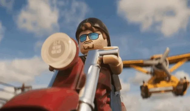 ecriação em LEGO do trailer de GTA VI feita por Lego