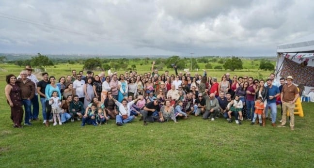 A festa da Família Dórea na Fazenda Tamburi