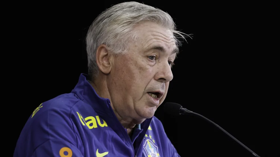 Treino da Seleção Brasileira em São Paulo. Ancelotti. 09/06/2025