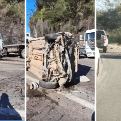 Acidente em Biriricas, Domingos Martins, na BR-262