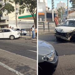 Acidente na Avenida Vitória