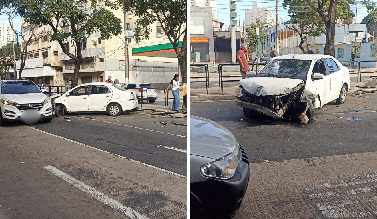 Acidente na Avenida Vitória