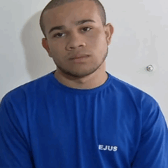 Ageu Cruz, condenado por matar um colega de cela em uma penitenciária de Viana