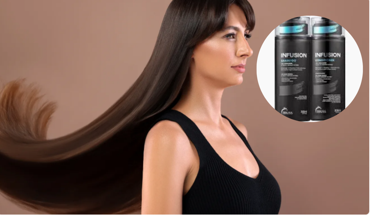 Cabelo liso sem chapinha (Foto: redes sociais)