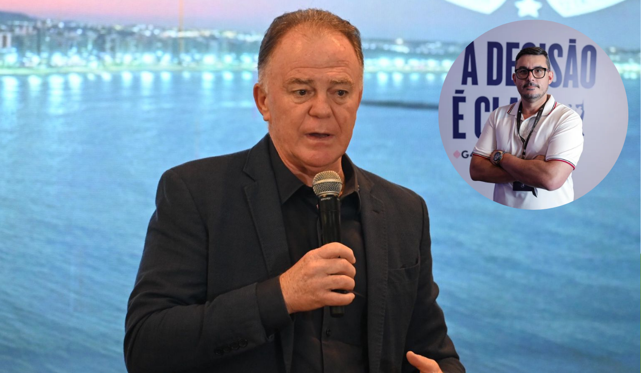 Renato Casagrande comenta sobre o caso Wallace (Foto: Montagem Folha Vitória)