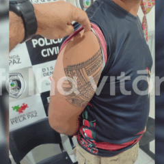 Arthur Neves de Barros, preso pela morte do empresário Wallace Borges Lovato