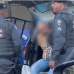 Suspeito foi preso nesta segunda-feira (16). Foto: Reprodução/TV Vitória
