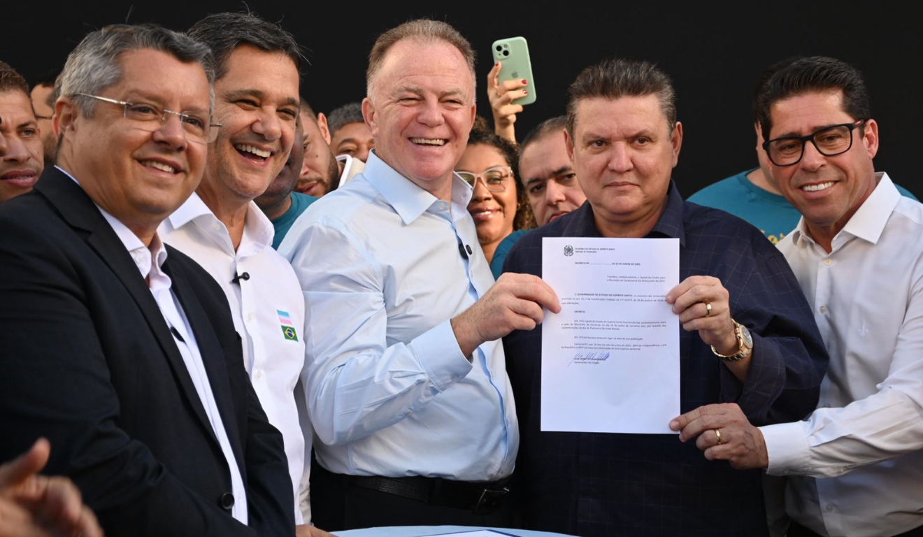 Aniversário de Cariacica anuncia investimento na cidade(Foto: Thiago Soares)