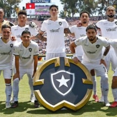 Clube carioca enfrentou o time europeu nesta segunda

Reprodução/Botafogo