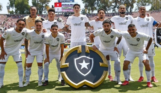 Clube carioca enfrentou o time europeu nesta segunda

Reprodução/Botafogo