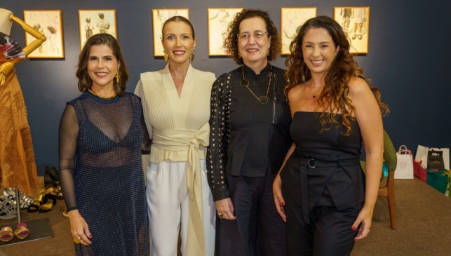Arte, moda e estilo em evento para mulheres na galeria Matias Brotas