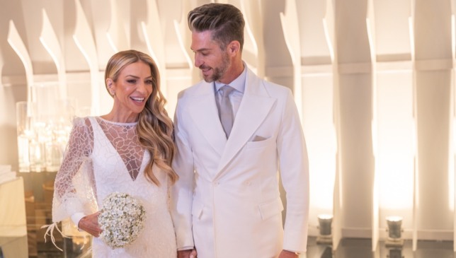 Bonita e emocionante as bodas de Giovanna e André Rosa