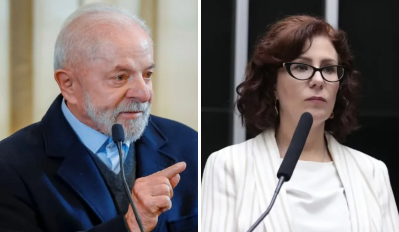 Carla Zambelli está na lista da Interpol. Lula assinou termo de cooperação com o órgão