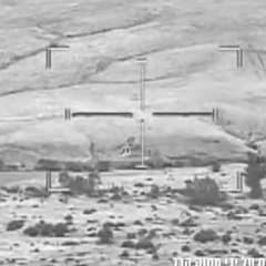 A Força Aérea interceptou aproximadamente 20 veículos aéreos não tripulados lançados em direção ao território israelense/Reprodução X