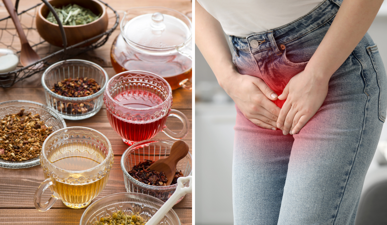 Chás que ajudam a combater a infecção urinária em mulheres/Reprodução