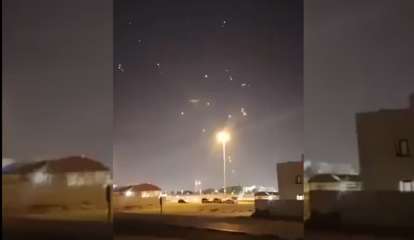Irã ataca base americana no Catar/Reprodução Redes Sociais