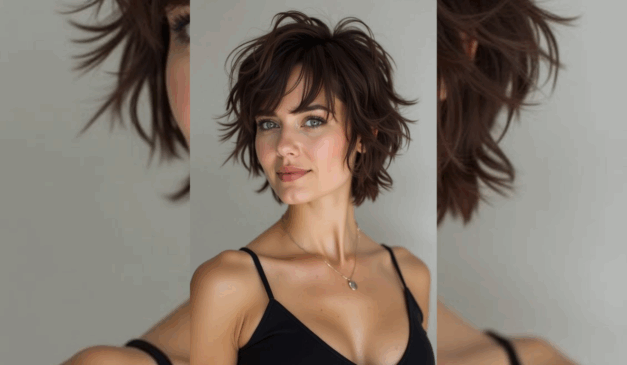 Corte de cabelo short shaggy/Reprodução Pinterest