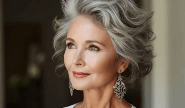 A moda agora é assumir o cabelo grisalho: veja como/Pinterest