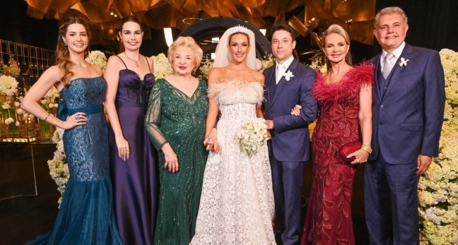 A festa do casamento dos médicos Vickie White e João Thomaz foi espetacular