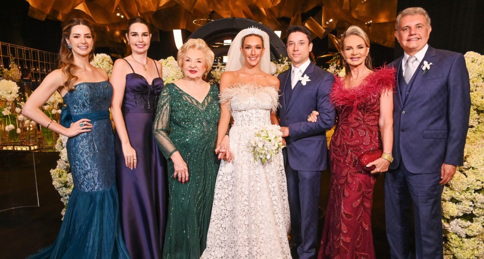 A festa do casamento dos médicos Vickie White e João Thomaz foi espetacular