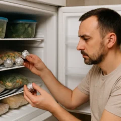 Descubra o motivo do truque com bolinhas de papel-alumínio no freezer