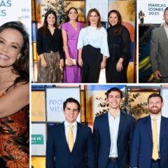 Com apresentadora da Record, festa de luxo em Vitória reúne donos de marcas tops do ES (Foto: Vitor Machado/Everton Nunes/Arthur Louzada)