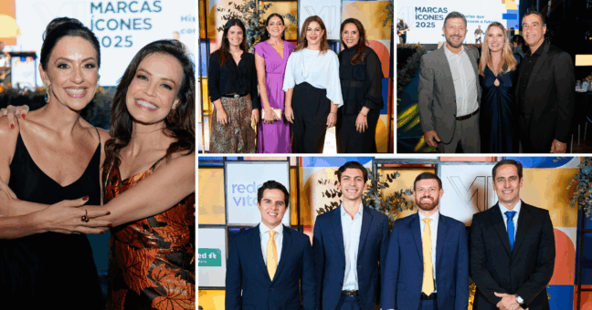 Com apresentadora da Record, festa de luxo em Vitória reúne donos de marcas tops do ES (Foto: Vitor Machado/Everton Nunes/Arthur Louzada)