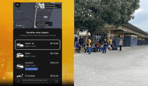 Preço de aplicativo sobe devido paralisação(Foto: Folha Vitória)