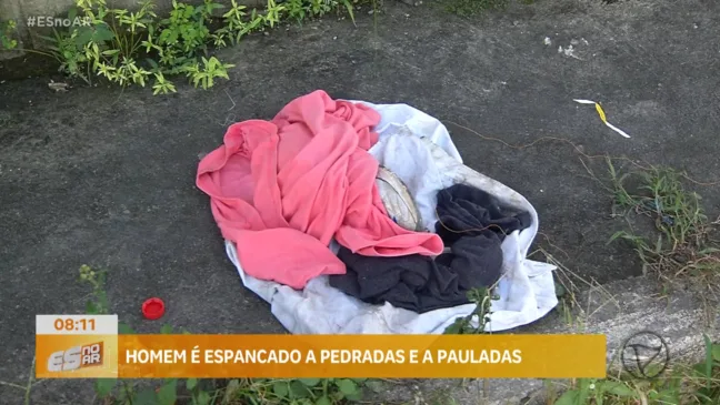 Homem agredido a pedradas e pauladas em Vila Velha