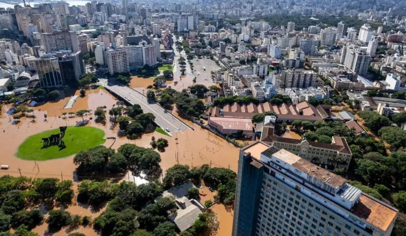Enchente no Rio Grande do Sul em 2024