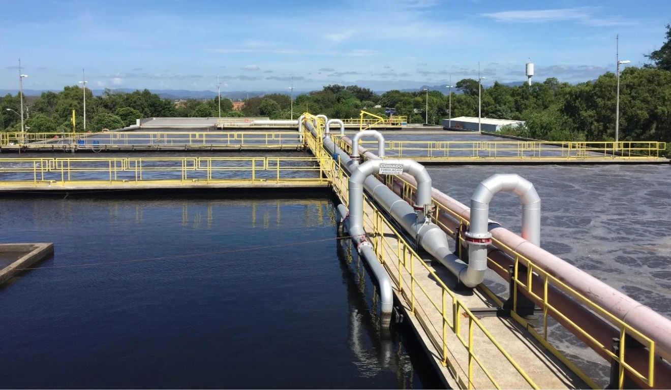 Estação de tratamento de esgoto da Cesan