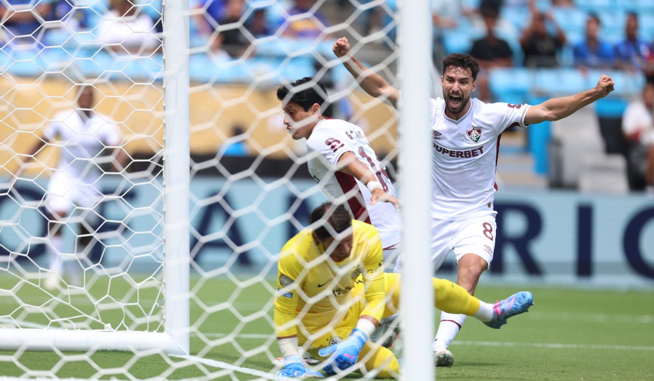 Kano abriu o placar para o Fluminense no primeiro tempo. Foto: Marcelo Gonçalves/Fluminense FC