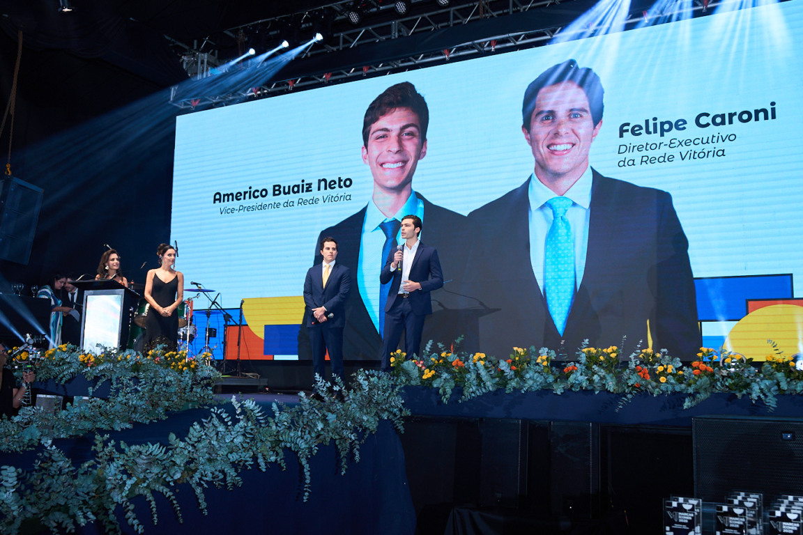 Com apresentadora da Record, festa de luxo em Vitória reúne donos de marcas tops do ES (Foto: Vitor Machado)